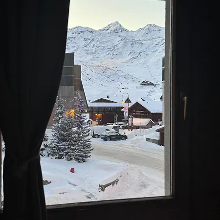4 Flocons Or, 42 M2, Vue Sur Les Glaciers, Sud Val Thorens