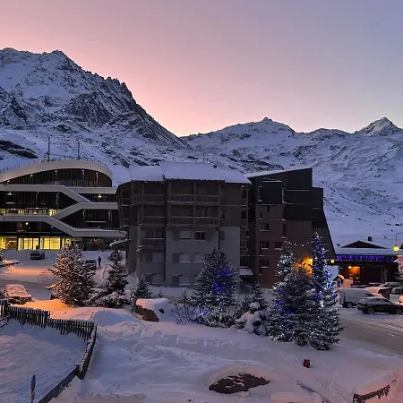 4 Flocons Or, 42 M2, Vue Sur Les Glaciers, Sud * Val Thorens